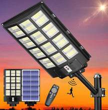 Carregar imagem no visualizador da galeria, Luminária LED Solar Potência 1000W + Sensor de Movimento e Controle Remoto - Promoção Da Black Friday🔥
